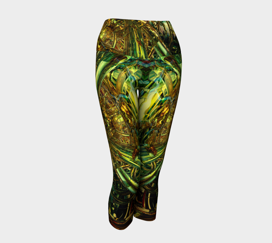 Yoga Capri Leggings - Ovah Name Brand