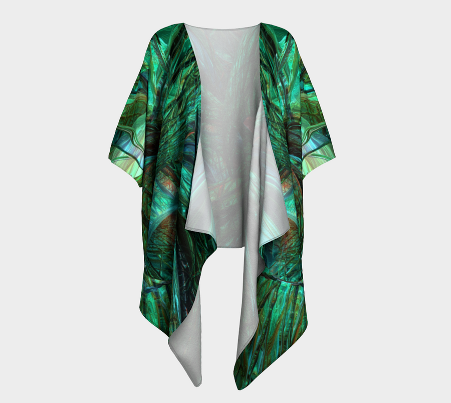 Draped Glam-Oh-No Kimono