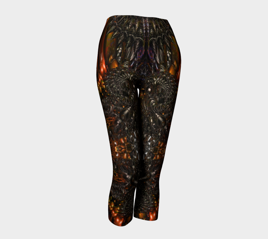 Yoga Capri Leggings - Ovah Name Brand