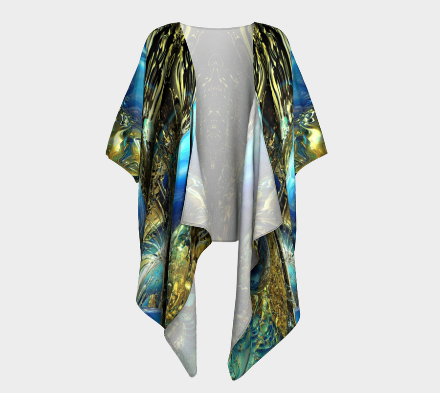 Draped Glam-Oh-No Kimono