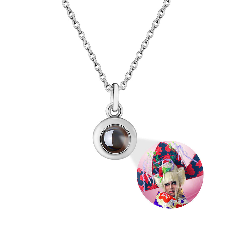 Glam-iris Jewelry by Ovah Name Brand - Titanium Necklace Ft Lady VaJay