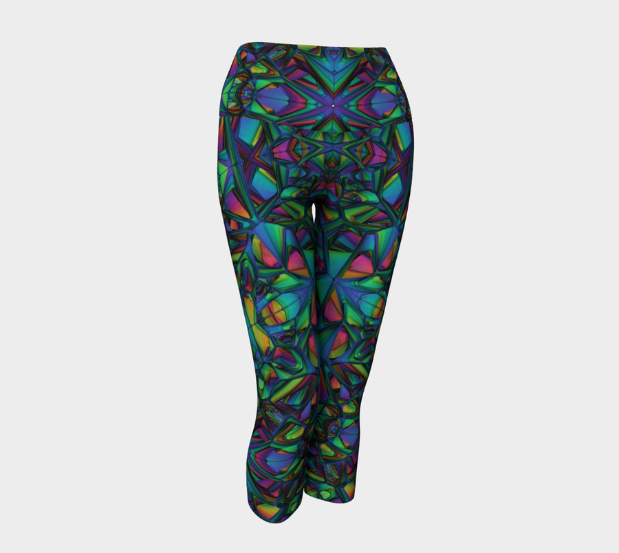 Yoga Capri Leggings - Ovah Name Brand