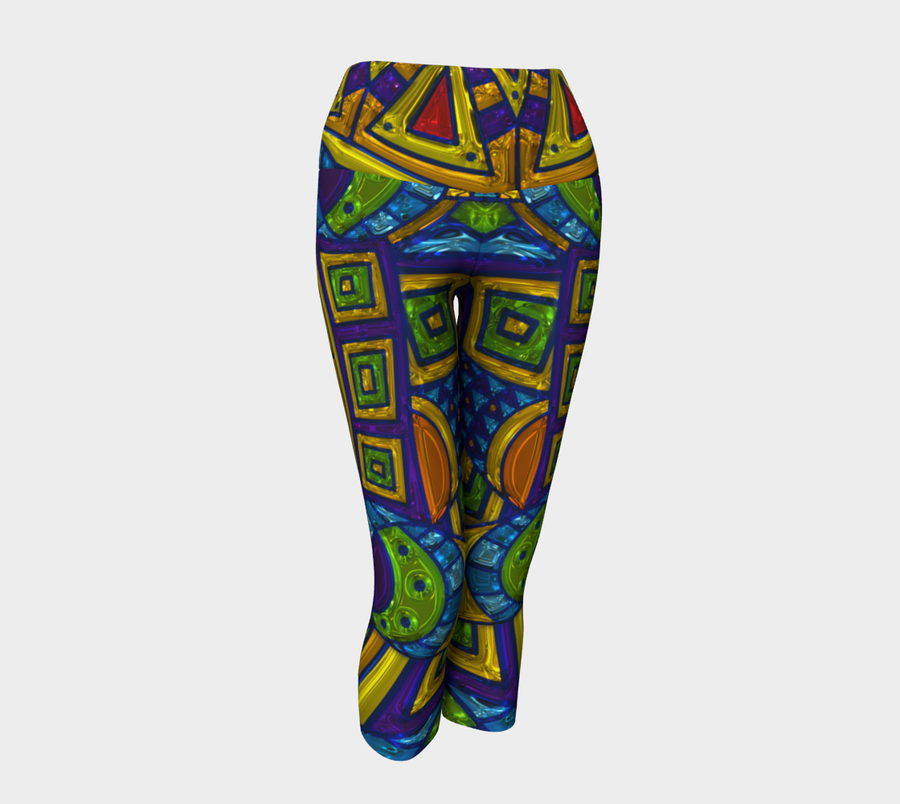 Yoga Capri Leggings - Ovah Name Brand