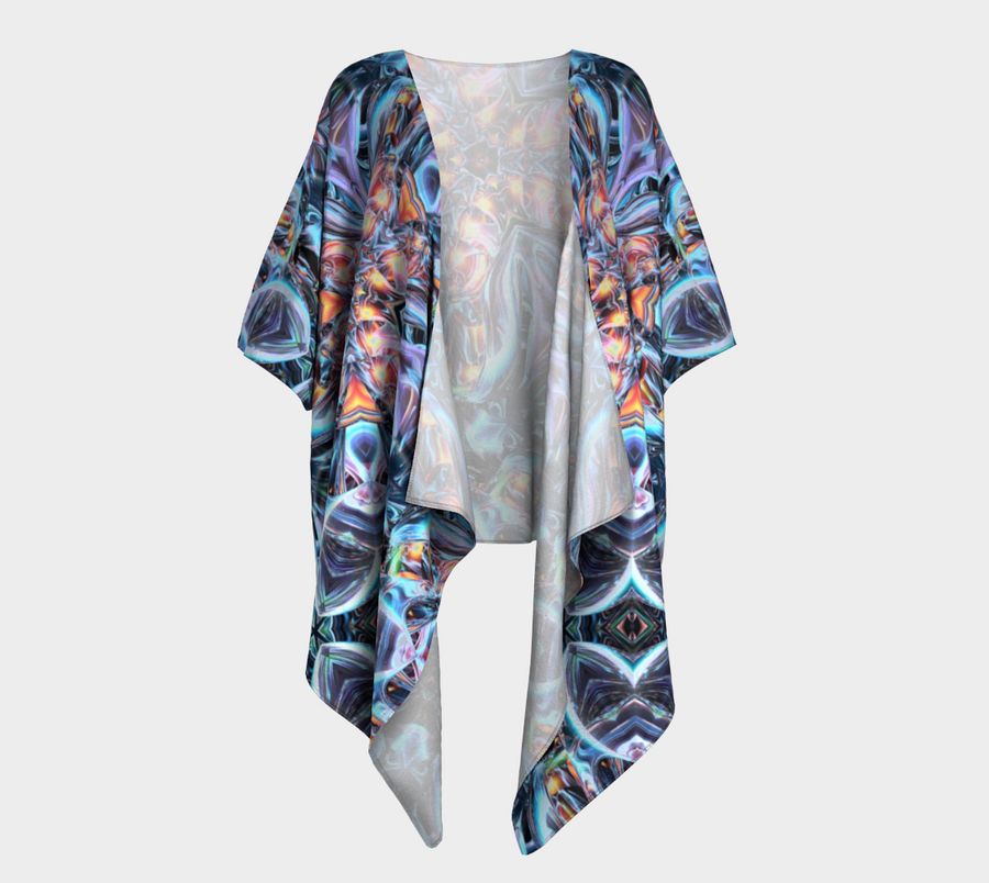 Draped Glam-Oh-No Kimono