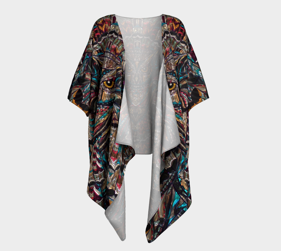 Draped Glam-Oh-No Kimono