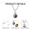 Glam-iris Jewelry by Ovah Name Brand - Titanium Necklace Ft Kitty Meow