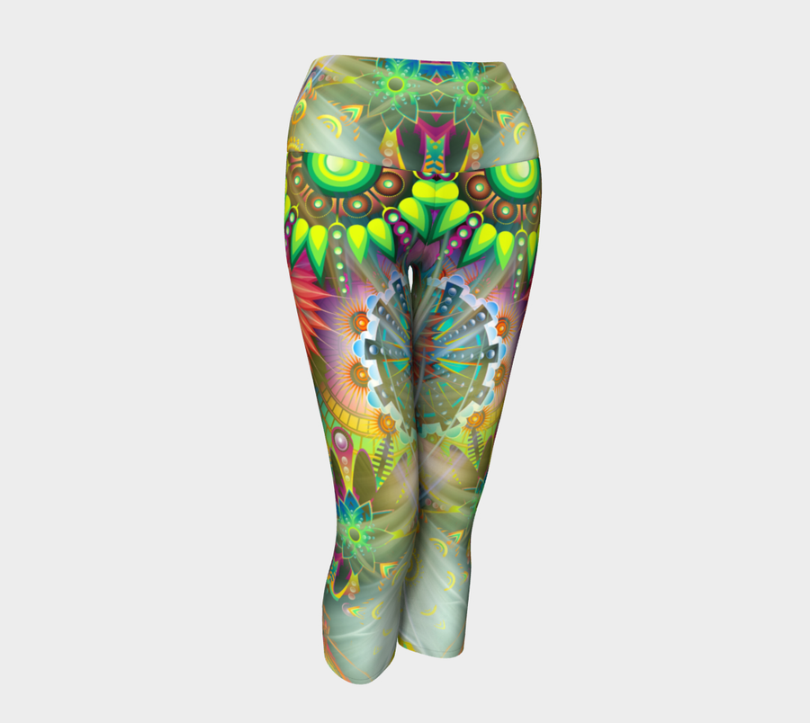 Yoga Capri Leggings - Ovah Name Brand