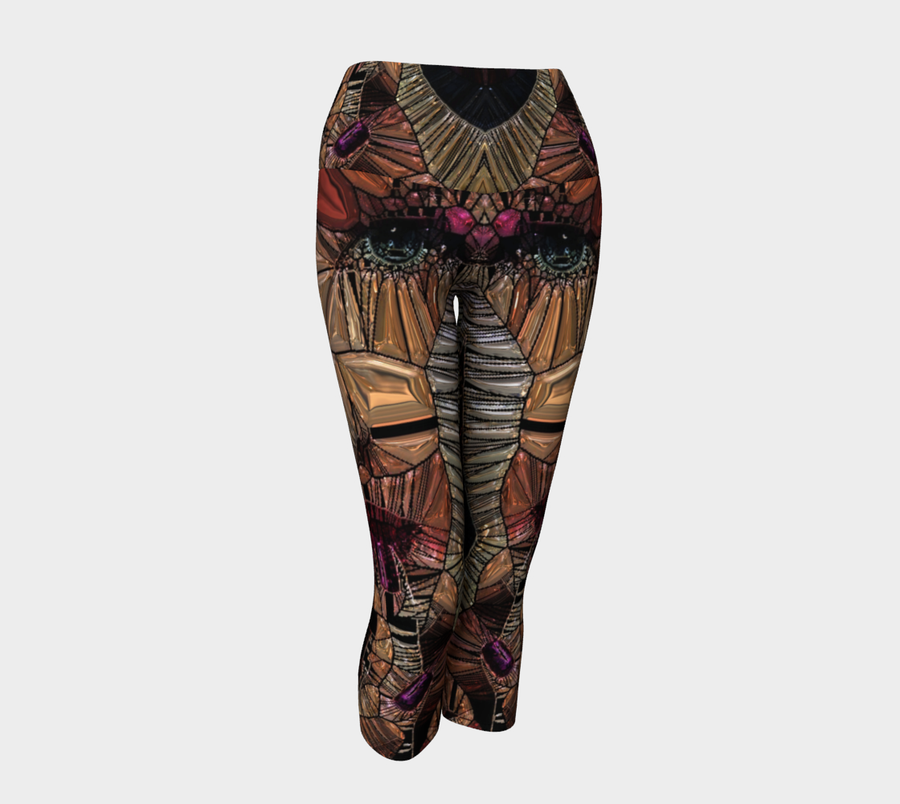 Yoga Capri Leggings - Ovah Name Brand