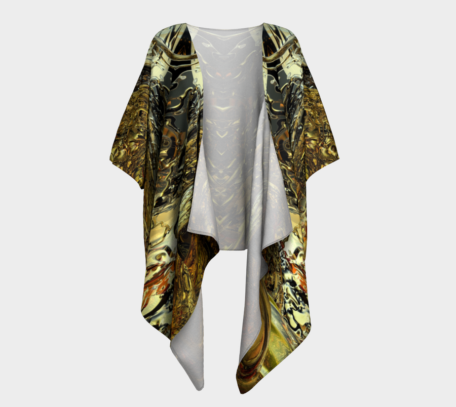 Draped Glam-Oh-No Kimono