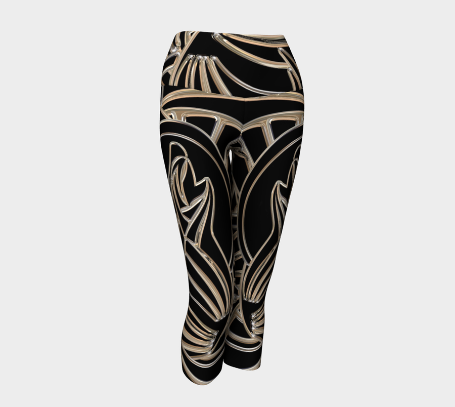 Yoga Capri Leggings - Ovah Name Brand