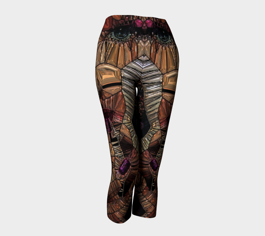 Yoga Capri Leggings - Ovah Name Brand