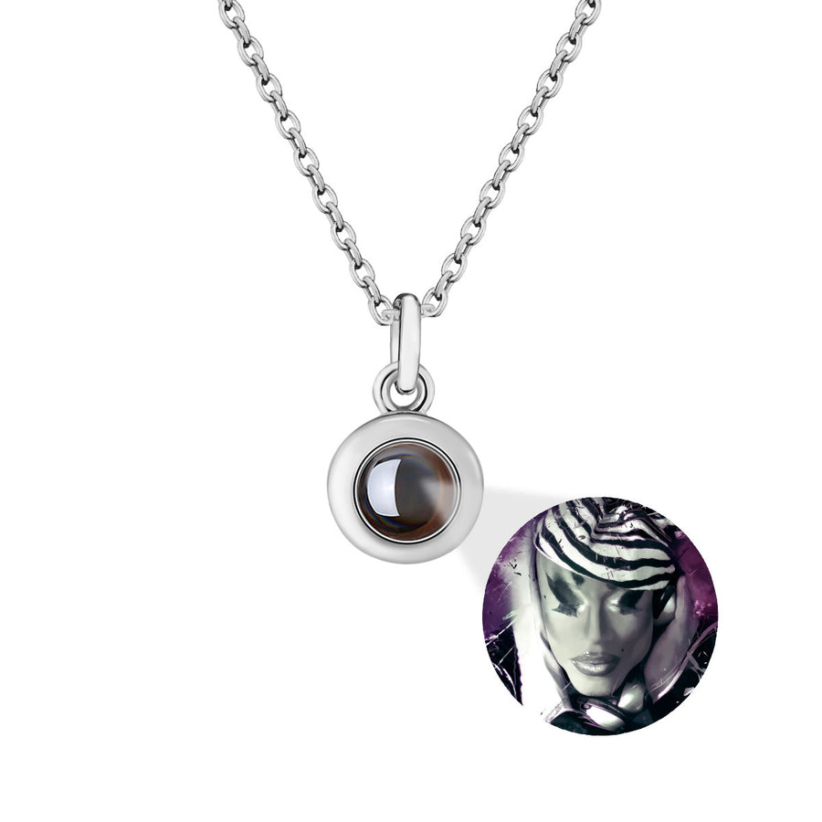 Glam-iris Jewelry by Ovah Name Brand - Titanium Necklace ft Power Infiniti