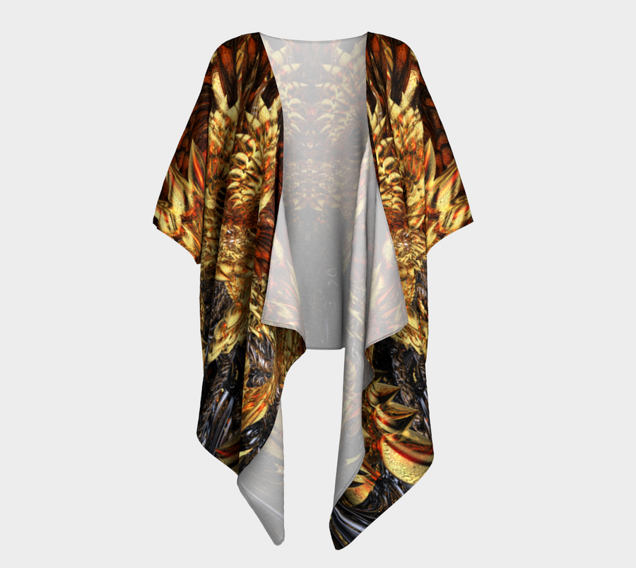 Draped Glam-Oh-No Kimono