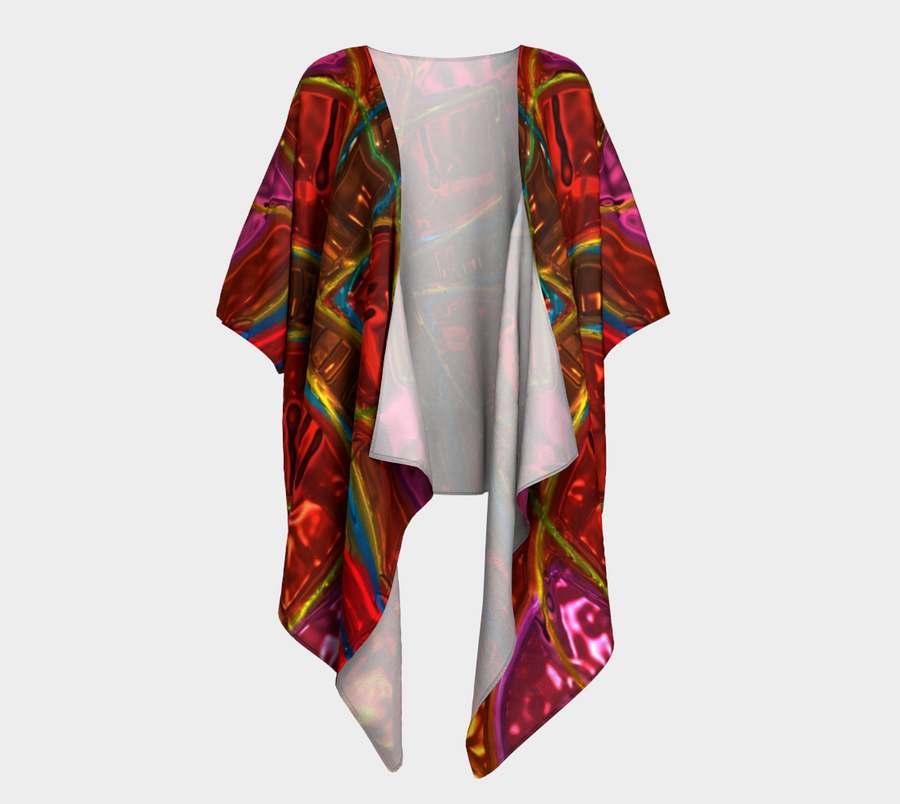 Draped Glam-Oh-No Kimono