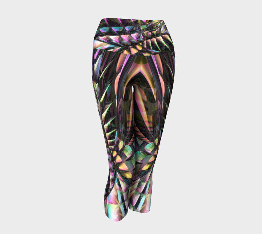 Yoga Capri Leggings - Ovah Name Brand