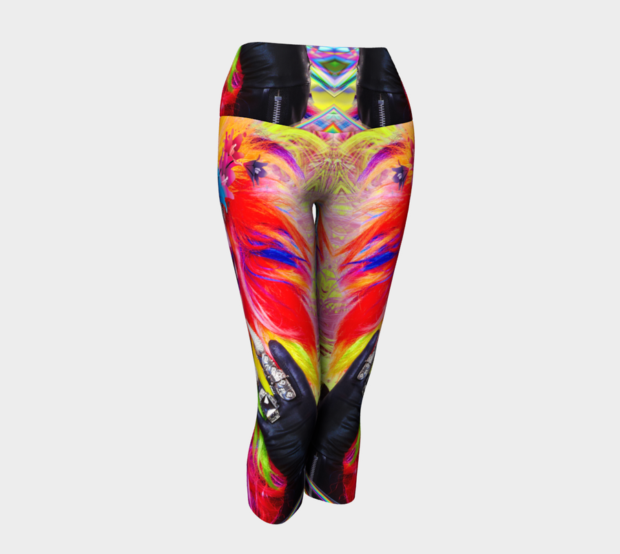 Yoga Capri Leggings - Ovah Name Brand