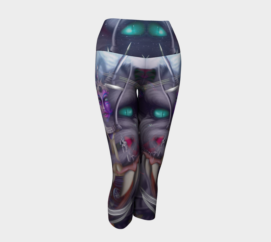 Yoga Capri Leggings - Ovah Name Brand