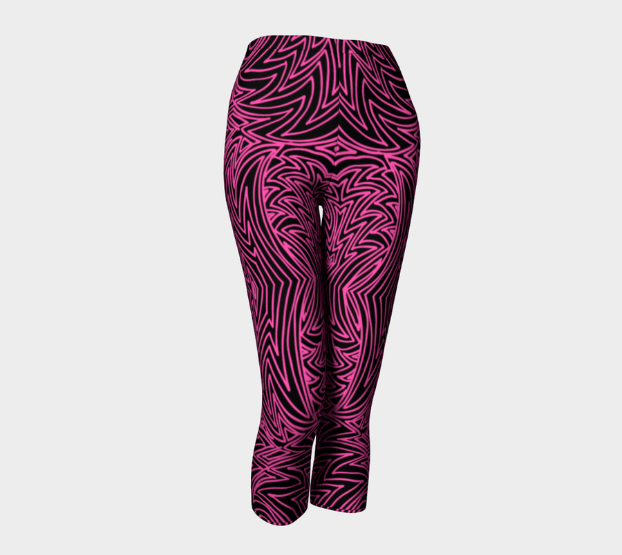 Yoga Capri Leggings - Ovah Name Brand