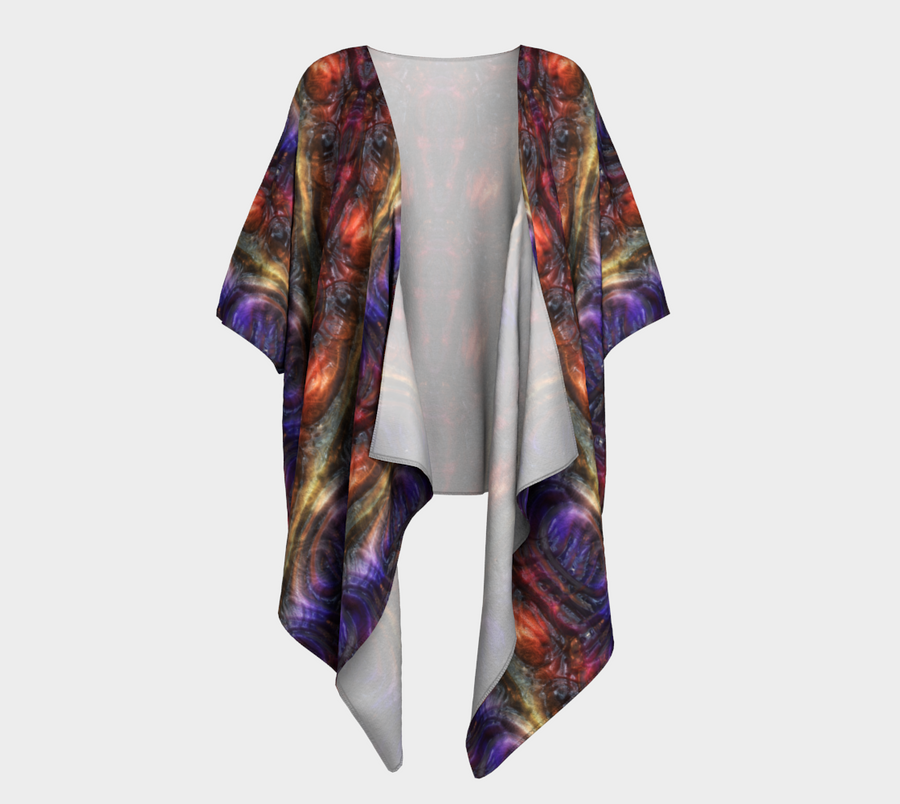 Draped Glam-Oh-No Kimono