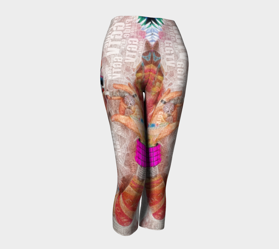 Yoga Capri Leggings - Ovah Name Brand