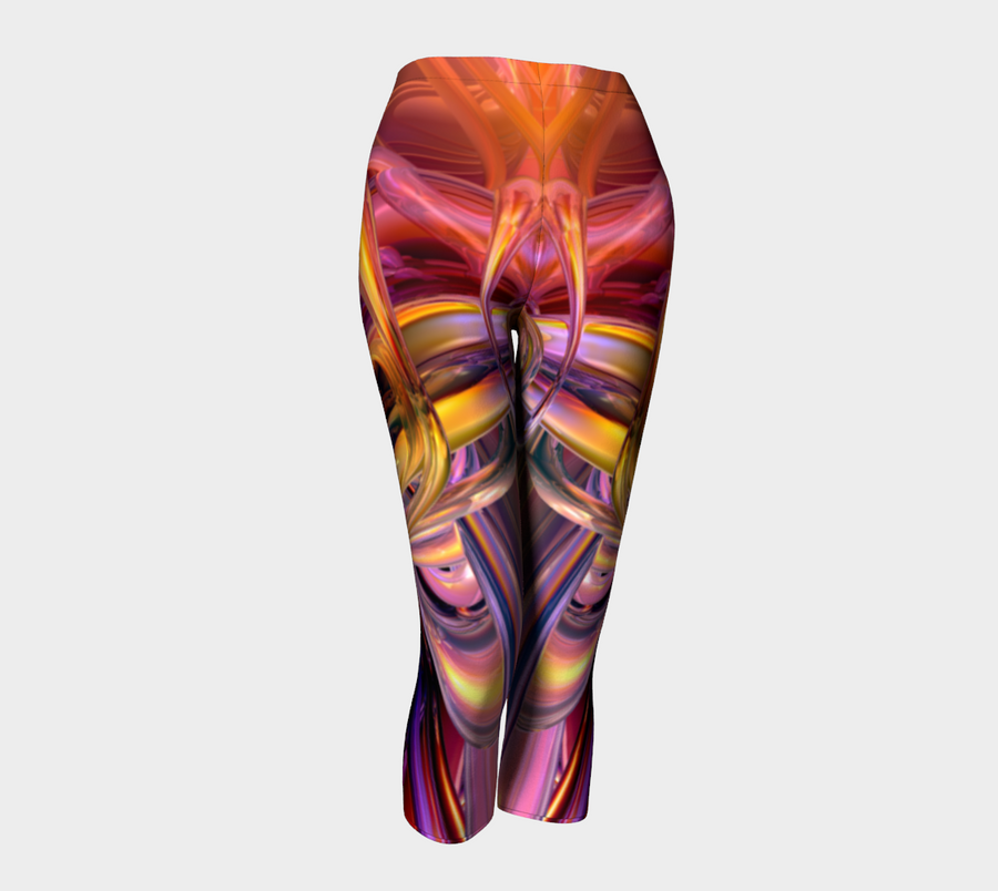 Yoga Capri Leggings - Ovah Name Brand