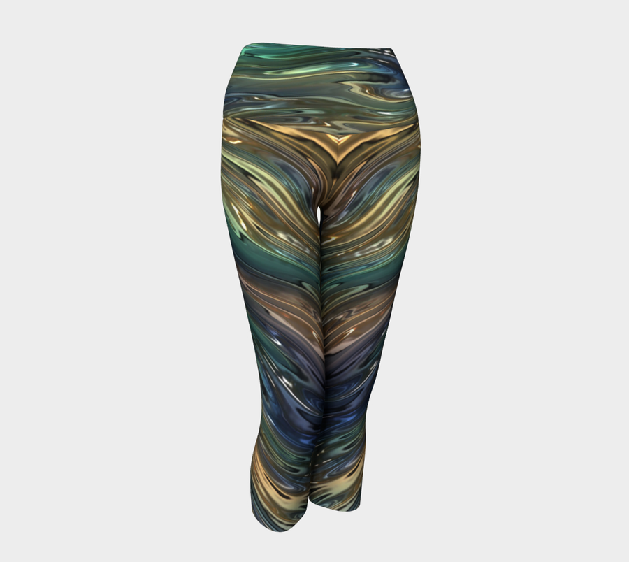 Yoga Capri Leggings - Ovah Name Brand