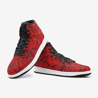 Unisex Sneaker TR - Ovah Name Brand -  Red Escher Fx