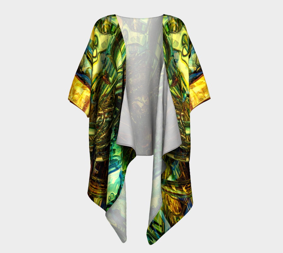 Draped Glam-Oh-No Kimono