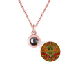 Glam-Iris Jewelry by Ovah Name Brand - Titanium Necklace - Glass Collection