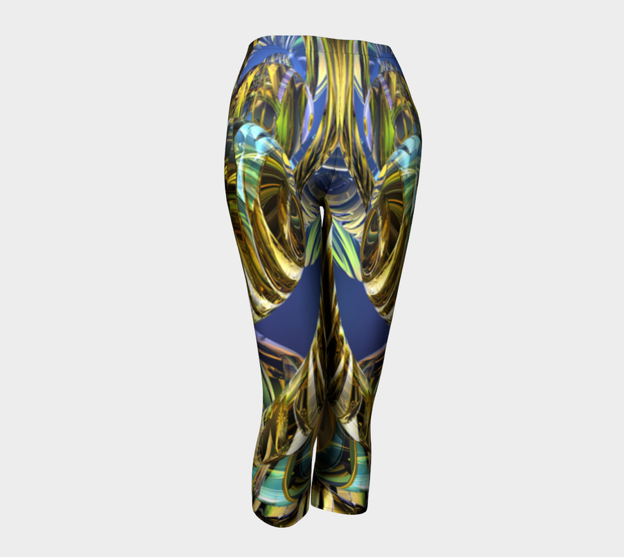 Yoga Capri Leggings - Ovah Name Brand