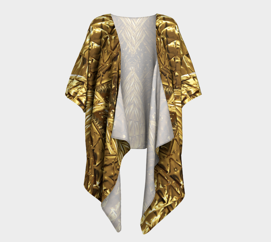 Draped Glam-Oh-No Kimono