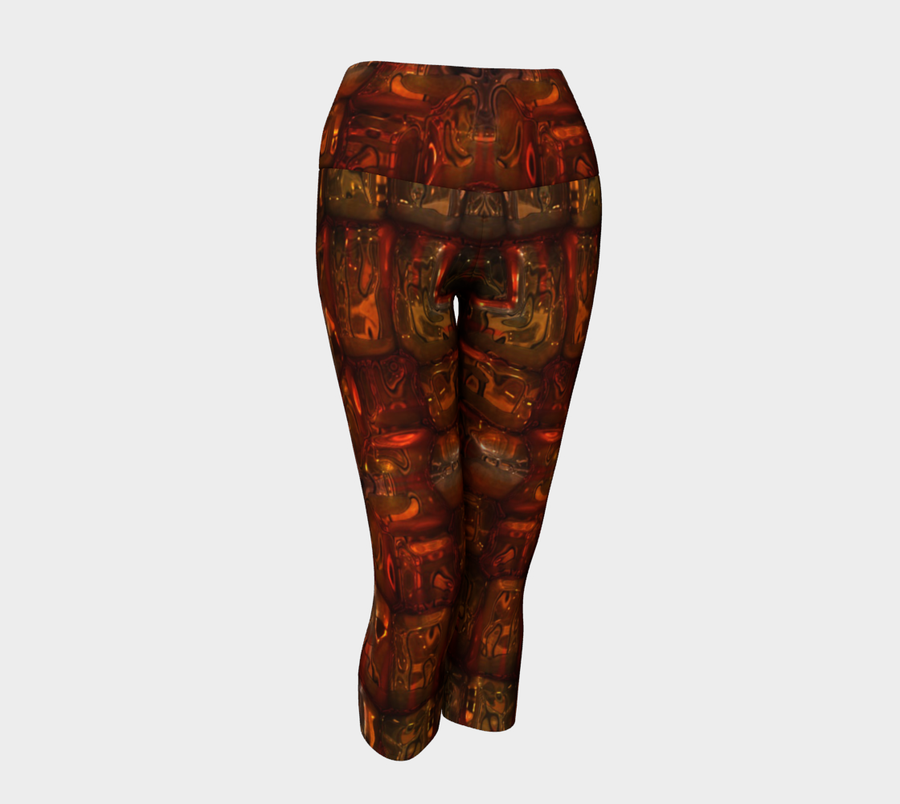 Yoga Capri Leggings - Ovah Name Brand