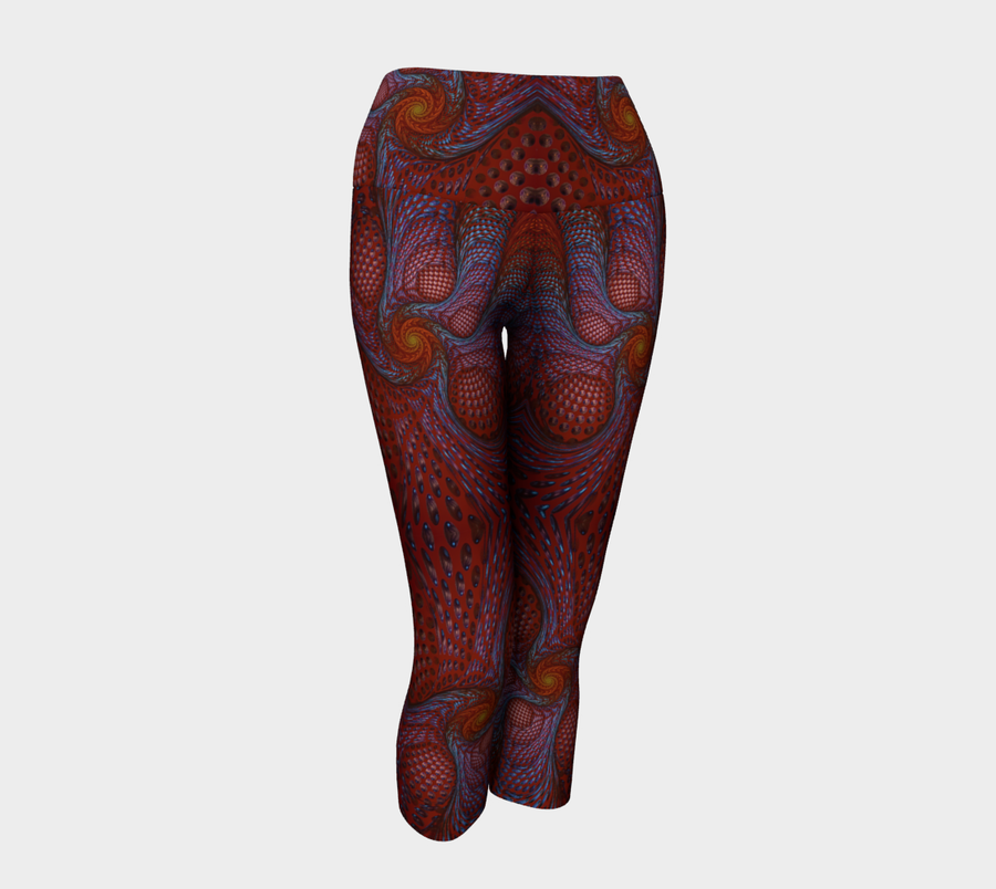 Yoga Capri Leggings - Ovah Name Brand