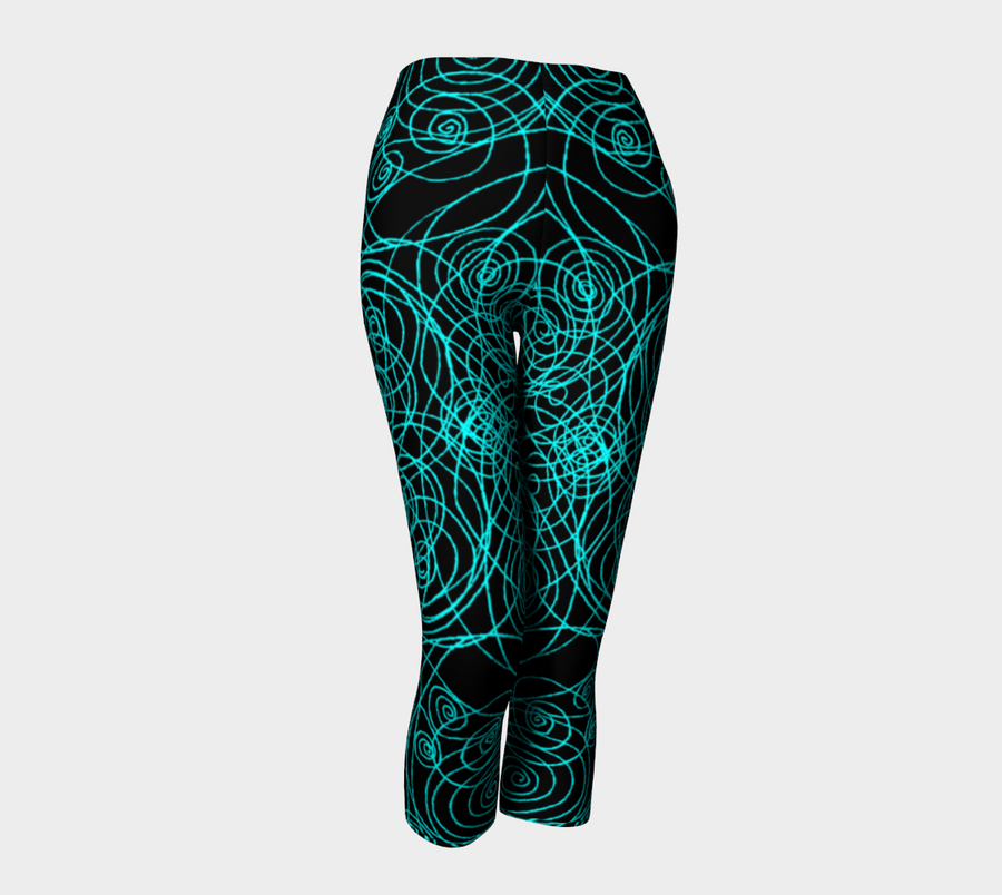 Yoga Capri Leggings - Ovah Name Brand