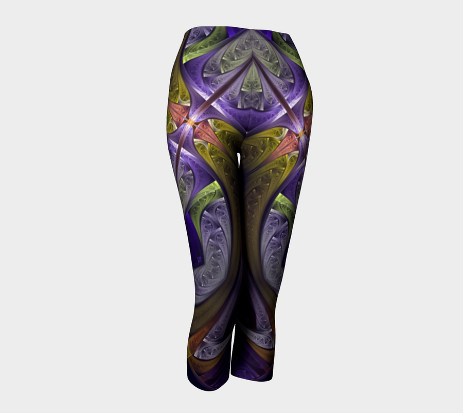 Yoga Capri Leggings - Ovah Name Brand