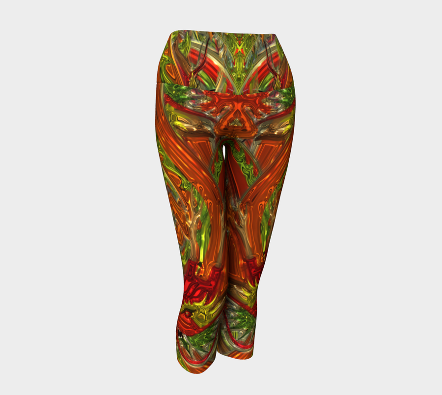 Yoga Capri Leggings - Ovah Name Brand