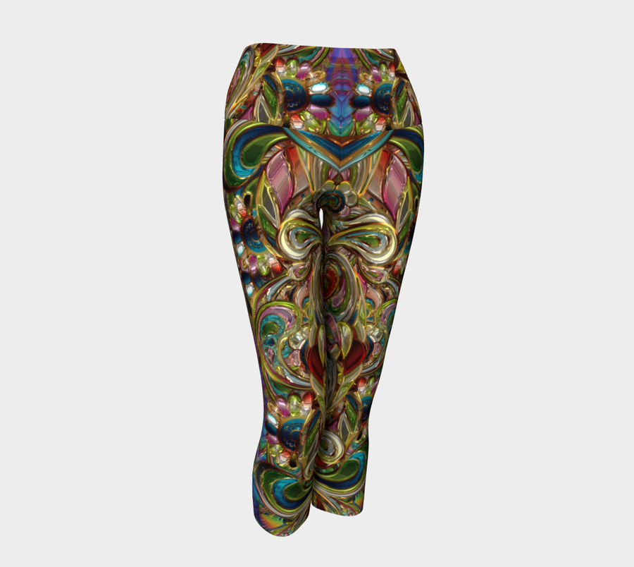 Yoga Capri Leggings - Ovah Name Brand
