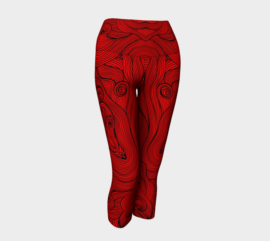 Yoga Capri Leggings - Ovah Name Brand