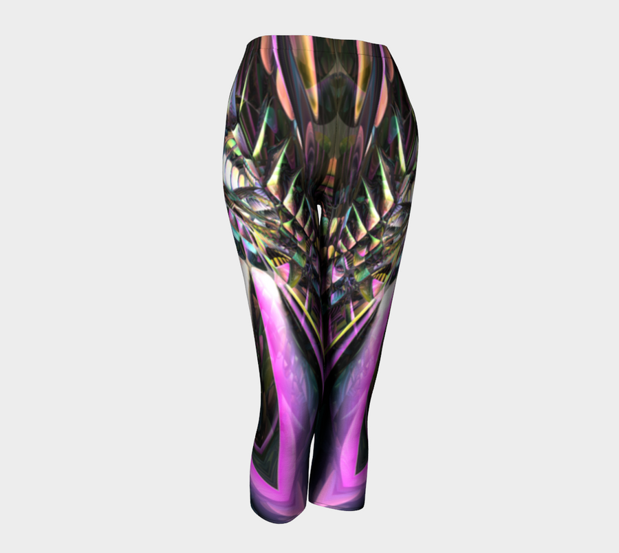 Yoga Capri Leggings - Ovah Name Brand