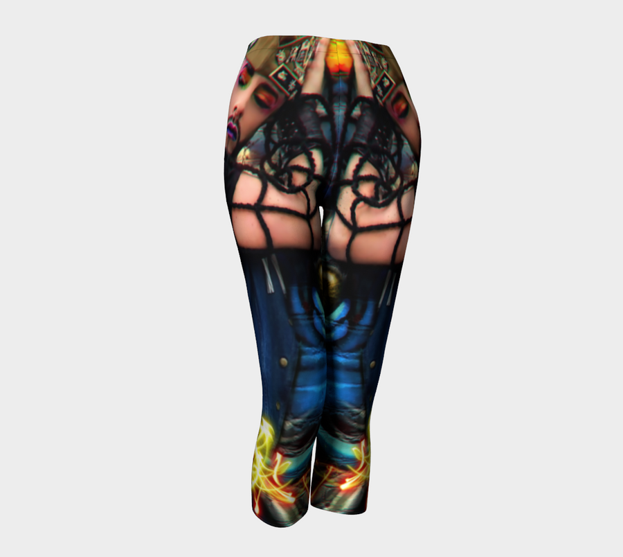 Yoga Capri Leggings - Ovah Name Brand